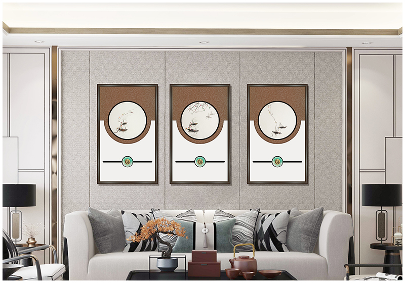 五福临门效果图圆